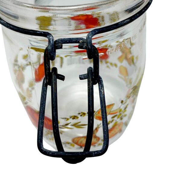 Spice of Life Canister 1L Glass Niveau De Remplissage France Jar Cottagecore - Picture 9 of 10